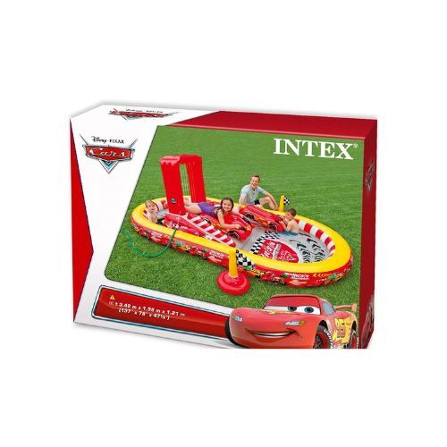 GR3461 انتيكس مركز لعب حمام السباحة للسيارات متعدد الالوان - 348 × 198 × 121 سم