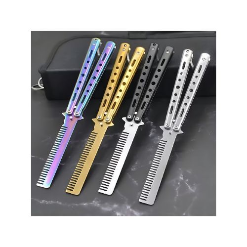 GR3462 مشط الفراشة (Butterfly) للشعر واللحية متوفر اربع الوان