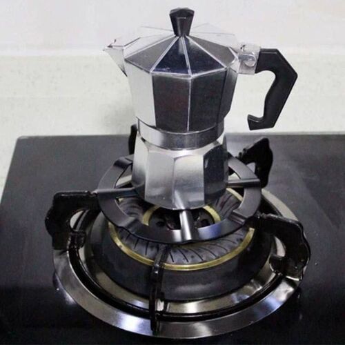 GR3464 قاعدة وعاء قهوة دائرية معدنية 13.5 سم