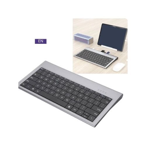 GR421 لوحة مفاتيح 11-في-1 منفذ USB-C ويدعم عرض لشاشتين En - Feeltek