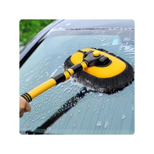 GR3501 فرشاة غسيل السيارة بعقدة 15 درجة مع مقبض تلسكوبي من لوكويك