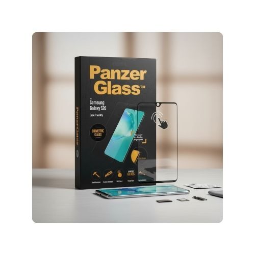 GR3510 بانزر جلاس بايوماترك جلاس واقي شاشة للهاتف الذكي مناسب للاغطية