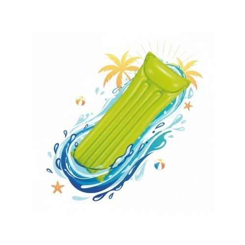 GR3112 فرشة سباحة ماركة INTEX اللون اخضر