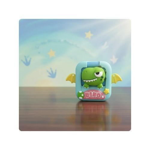 PT186 كاميرا فيديو رقمية وطباعة فورية  شكل ديناصور للأطفال والبنات والأولاد