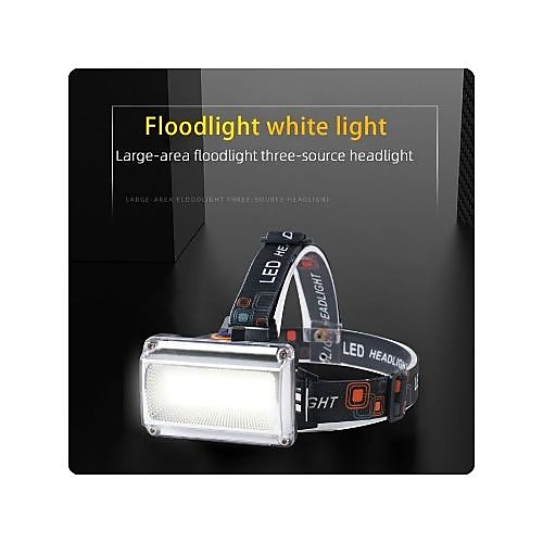 GR3437 مصباح رأس COB بحساس بعيد المدى مع 4 أوضاع إضاءة