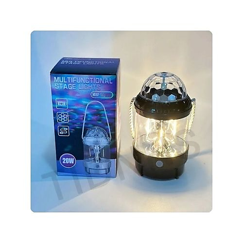 GR3439 مصباح طاولة LED خارجي متعدد الاستخدامات قابل للشحن