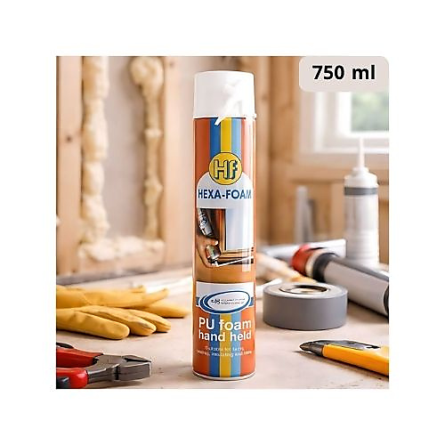 GR3448 رغوة بولي يوريثان عازلة قابلة للتمدد 750 مل من HEXA