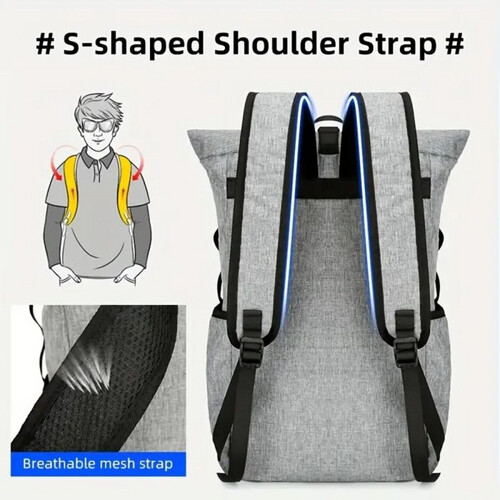 GR406 حقيبة ظهر قابلة للطي من Shinycome للنساء والرجال والمراهقين ومقاومة للماء