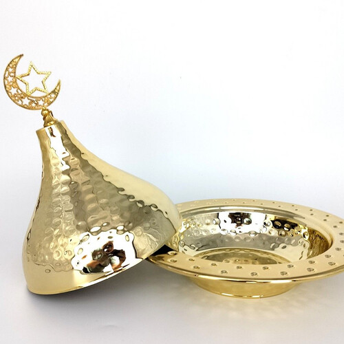 PT300  تمريه مزخرفه معدن باللون الذهبي