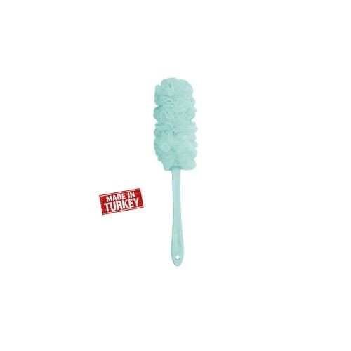 ليفة حمام مع مقبض للمسك - اخضر | لجميع أنواع البشرة كثيفة الرغوة - PT104