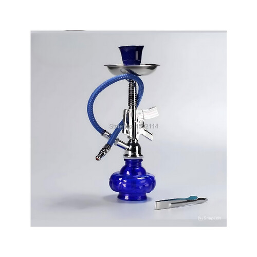 GR3131 شيشة ديكور على شكل AK-47 الرشاش الوان احمر وازرق