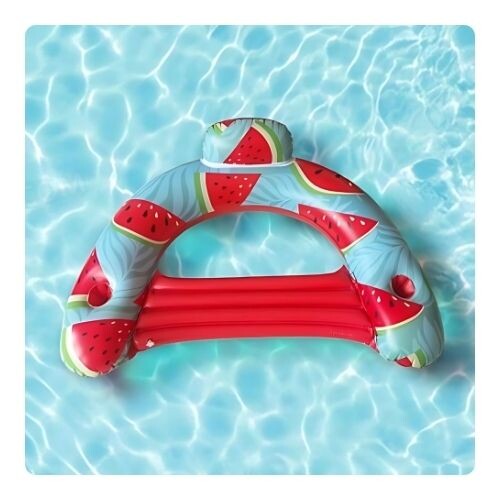 GR509 مسبح مائي قابل للنفخ بمقعد خلفي - شكل البطيخ
