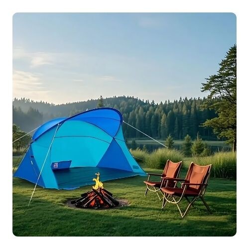 GR511 خيمة تخييم سريعة الفتح 200×150×130 سم