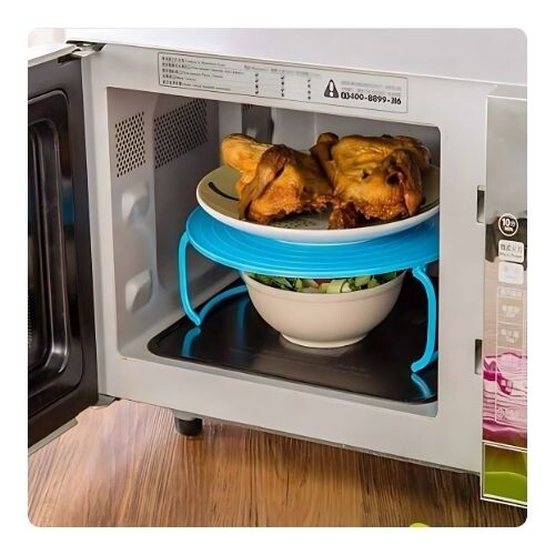 GR597 قاعدة أطباق الميكروويف متعدد الألوان مقاوم للحرارة