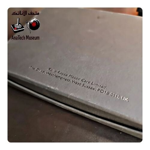 GR1109 محفظة جلد اصلي ماركة رولز رايس وفلاش