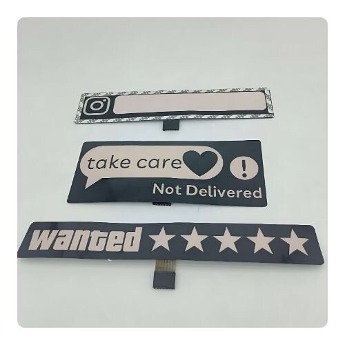 GR619 ملصق EL Glow يضيء في الظلام لتزيين السيارة