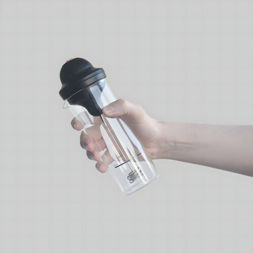 GR3276 صانع رغوة حليب زجاجي مقاوم للحرارة - 450 مل