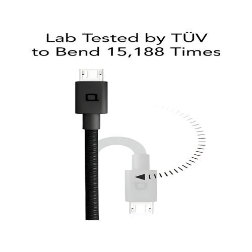 GR423 كابل شحن Micro فائق المتانة وبطول 1.2 متر من Nonda ZUS