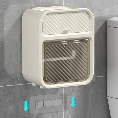 GR3466 حامل ورق تواليت جداري مزود بآلية سحب