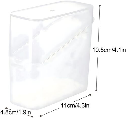 GR3471 منظم بلاستيك ميني بغطاء شفاف 1 حبة