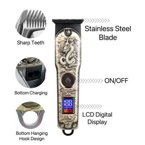 GR3419 ماكينة حلاقة كهربائية موريكا W-36، 1200 مللي أمبير، 3.2 فولت