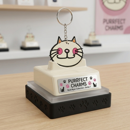 GR3520 سلسلة مفاتيح على شكل قطة