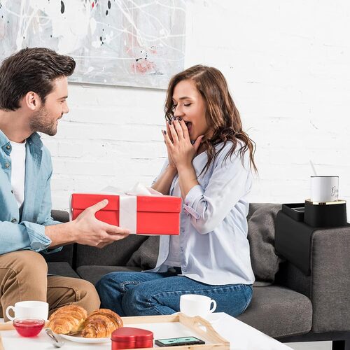 GR3525 حامل اكواب لمسند ذراع الاريكة من السيليكون مضادة للانزلاق