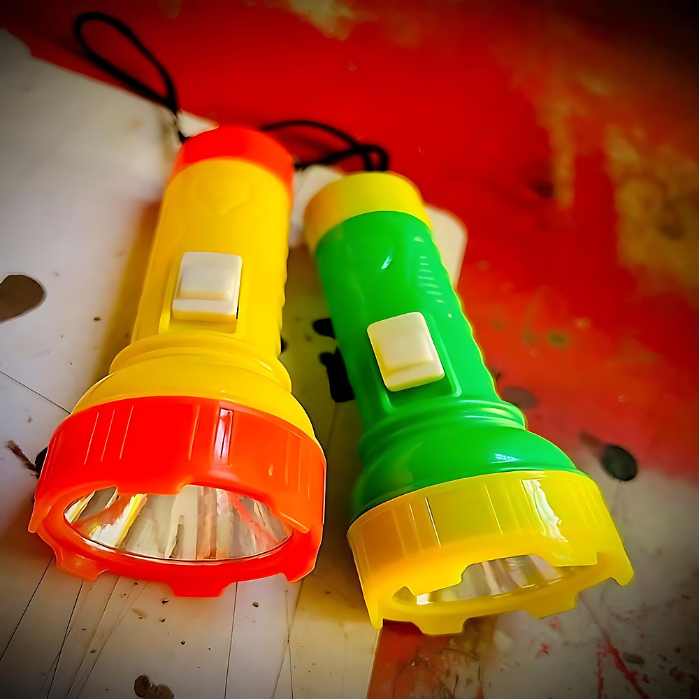 GR3442 مصباح يدوي LED مزدوج للأطفال