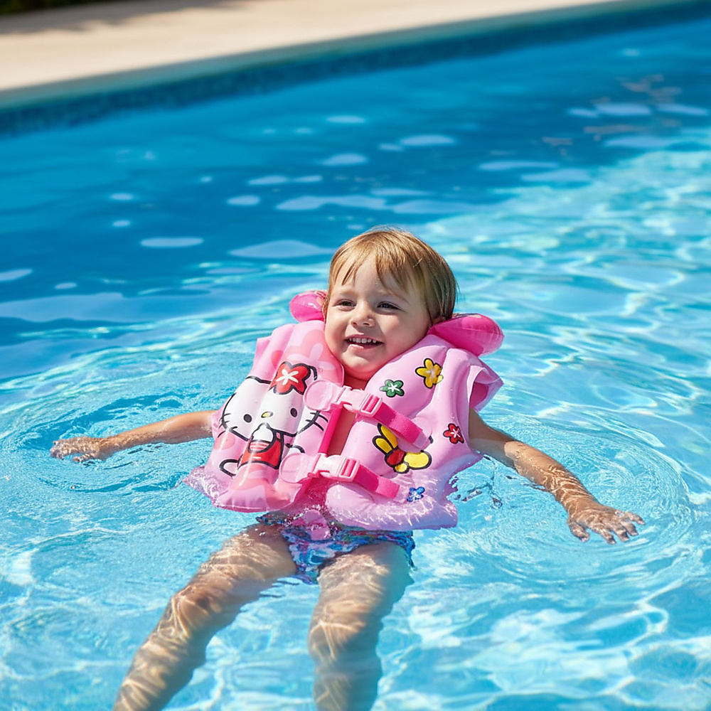 GR3111 جاكيت طفاحية (Life Jacket) للأطفال  ماركة HELLO KITTY