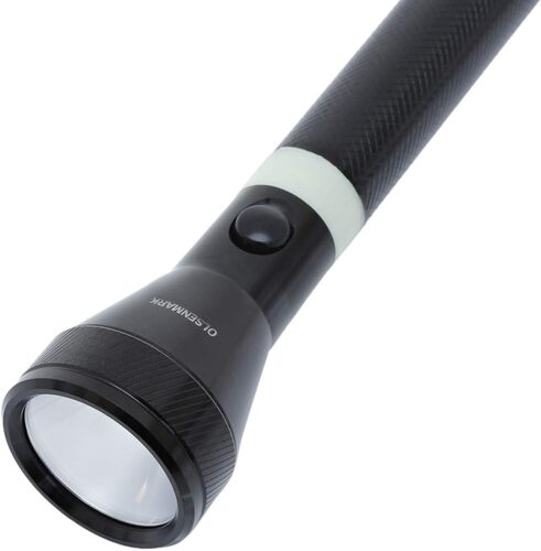 GR3452 مصباح يدوي LED قابل لإعادة الشحن مصنوع من الألومنيوم - مع كرتون