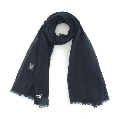 GR407 سكارف ماركة مونت بلانك - اسود