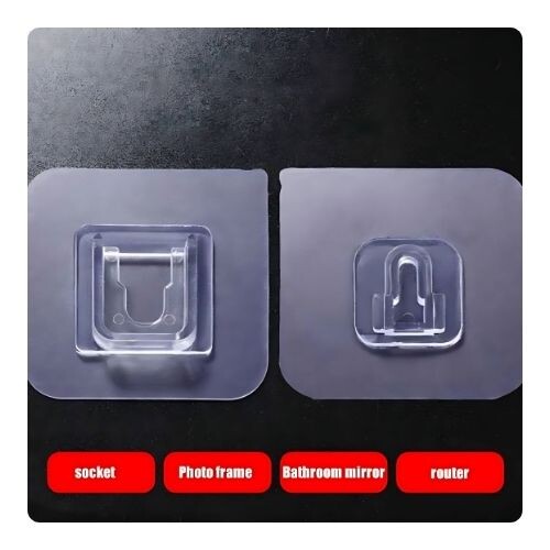 GR583  حامل شريط كهربائي ذاتي اللصق بدون براغي