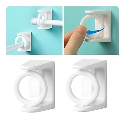 GR586 حلقة تعليق قابل للدوران للستائر 2 قطعة