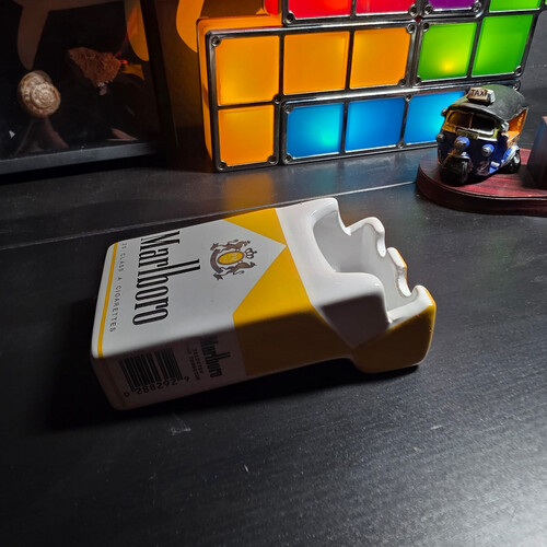 ATM1165 طفاية لون اصفرحجم 10.5x5.5 cm