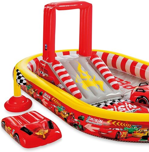 GR3461 انتيكس مركز لعب حمام السباحة للسيارات متعدد الالوان - 348 × 198 × 121 سم