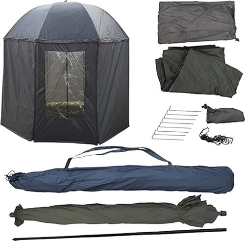 GR3252 مظلة صيد ذات نافذة كبيرة ومقاومة للمطر