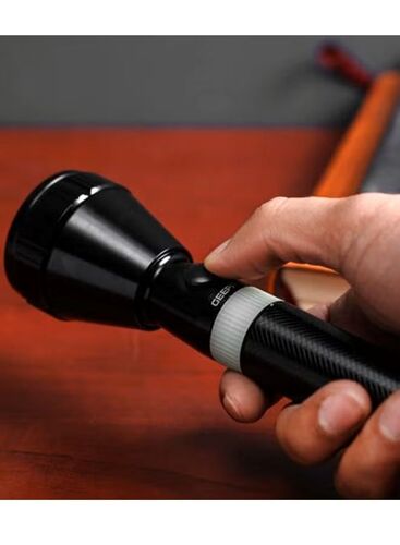 GR3452 مصباح يدوي LED قابل لإعادة الشحن مصنوع من الألومنيوم - مع كرتون