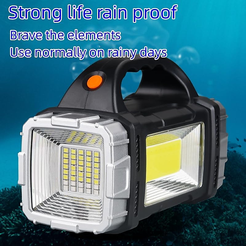 GR3436 مصباح مخيم فائق السطوع بالطاقة الشمسية LED+COB