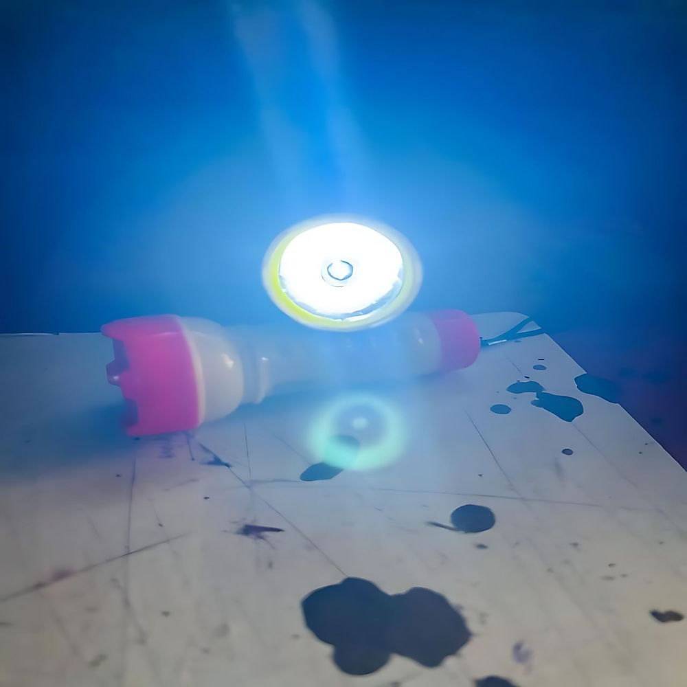 GR3442 مصباح يدوي LED مزدوج للأطفال