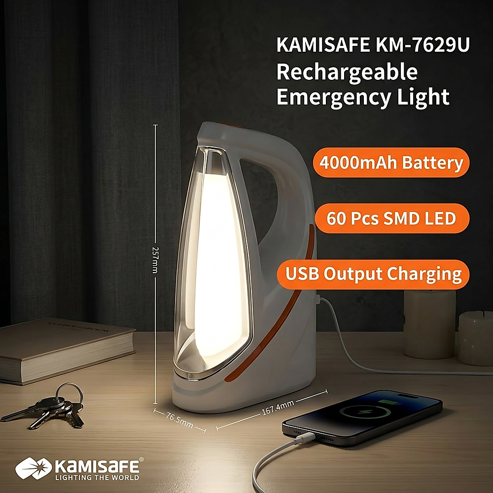 GR3429 مصباح كاميسايف  القابل لإعادة الشحن بتقنية LED