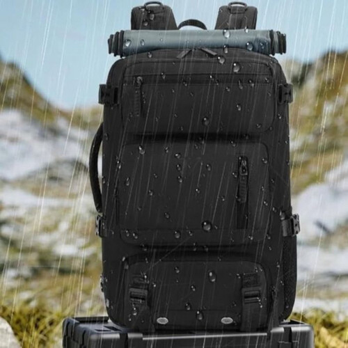 GR402 حقيبة ظهر كبيرة متعددة الإستخدامات 32×54 سم - اسود