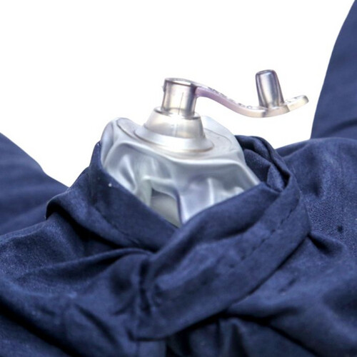 GR401 وسادة رقبة مريحة  - متعددة الاستخدام  من البوليستر  للرجال والنساء، لون أزرق