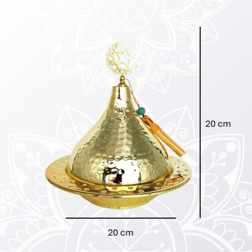 PT300  تمريه مزخرفه معدن باللون الذهبي