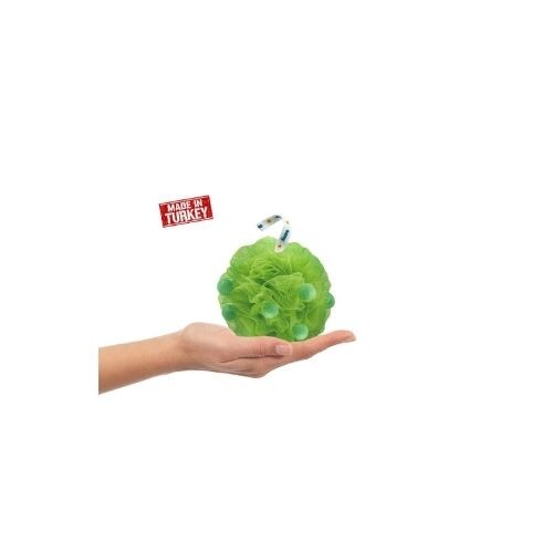 ليف حمام مع صابون برائحة زيت الزيتون | كثيف الرغوة لا حاجة للصابون أو الجل - PT108