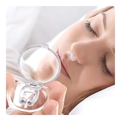 GR449 مشبك أنف سيليكون مغناطيسي صغير مزود بفتحات تهوية 4 قطعة