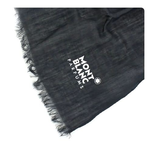 GR407 سكارف ماركة مونت بلانك - اسود