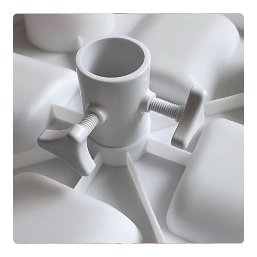 GR504 طاولة مظلة الشاطئ مع قاعدة أكواب