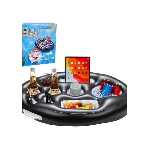 GR505 حامل مشروبات عائم قابل للنفخ لحمامات السباحة والشاطئ