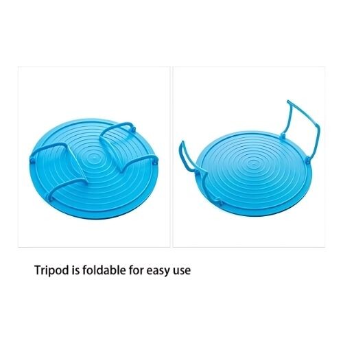 GR597 قاعدة أطباق الميكروويف متعدد الألوان مقاوم للحرارة