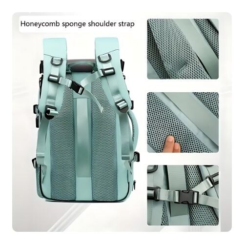 GR616 حقيبة ظهر نايلون متعددة الاستخدامات قياس 46 × 30 × 13 سم